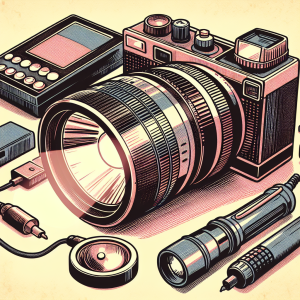 Fotograficzna latarka LED z gobo - Neewer FL10