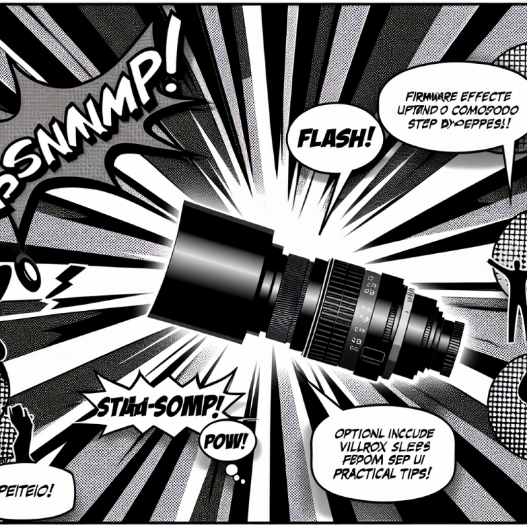 Aktualizacja firmware obiektywu Viltrox: krok po kroku z praktycznymi poradami